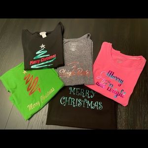 Holiday shirts ladies medium
